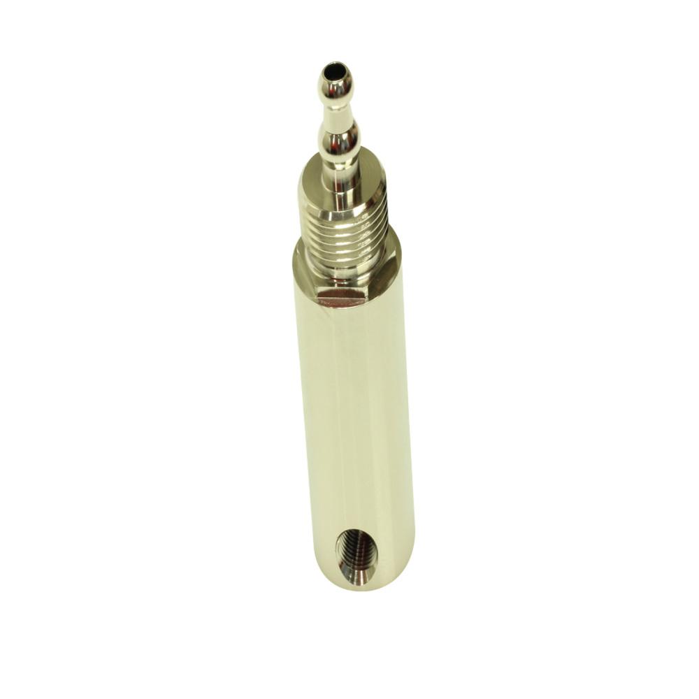 Adapter Vacuum Trap 1/8NPT X Hose Barb Brass Nickel Plate Adapter Vacuum Trap 1/8NPT X Hose Barb Brass Nickel Plate