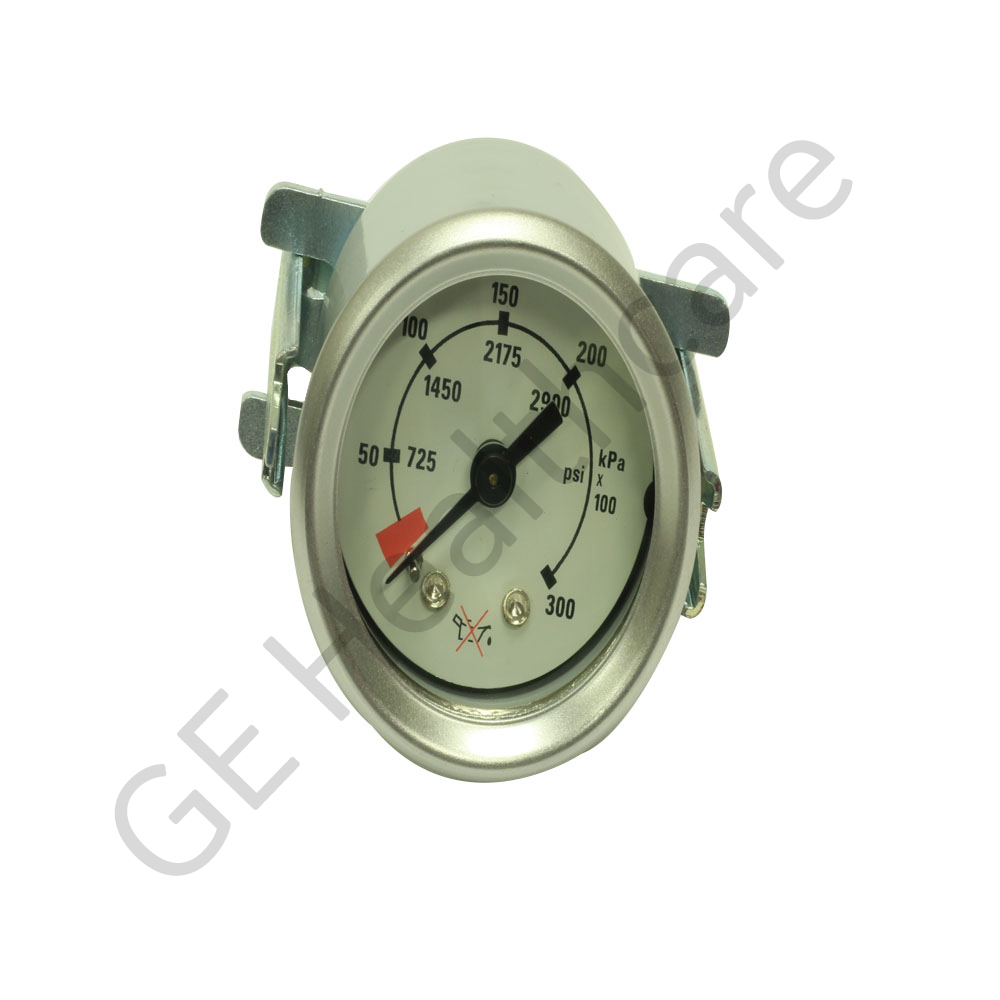 Gauge High Pressure 40mm with Lens Female Socket SST HPO2