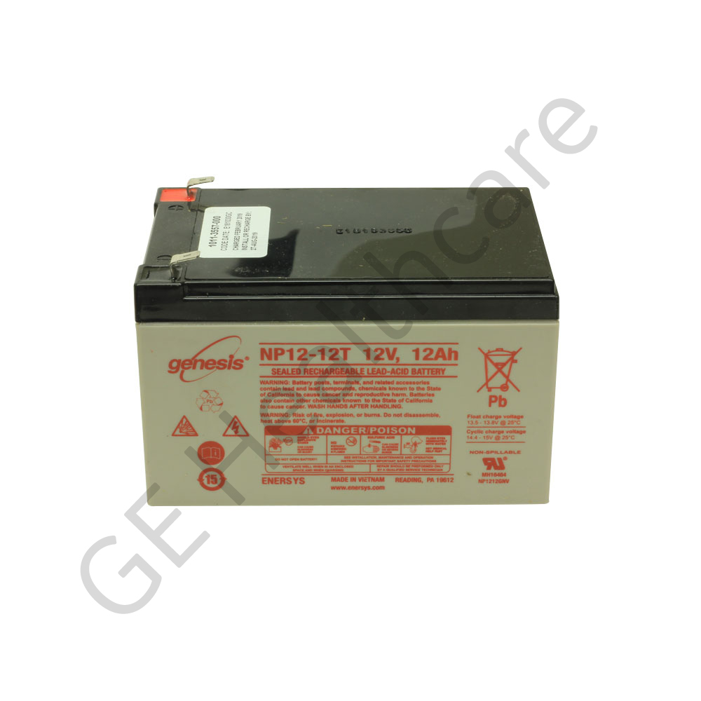 Battery Sealed Lead Acid 12 Volt (12V) 12 Amp-hour (12Ah)