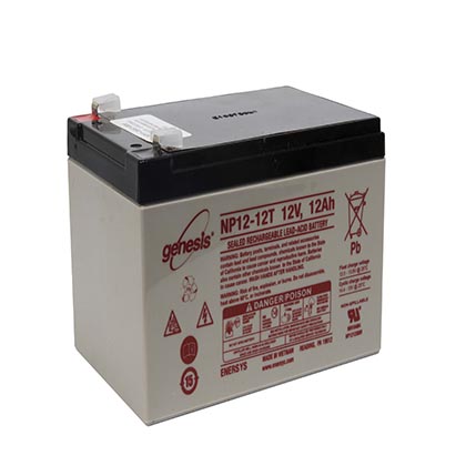 Battery Sealed Lead Acid 12 Volt (12V) 12 Amp-hour (12Ah)