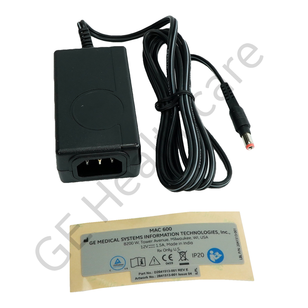 12VDC External Power Supply