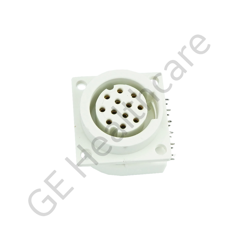 Connector 12 Pin NICOLAY Right Angle (RA) Grey-White