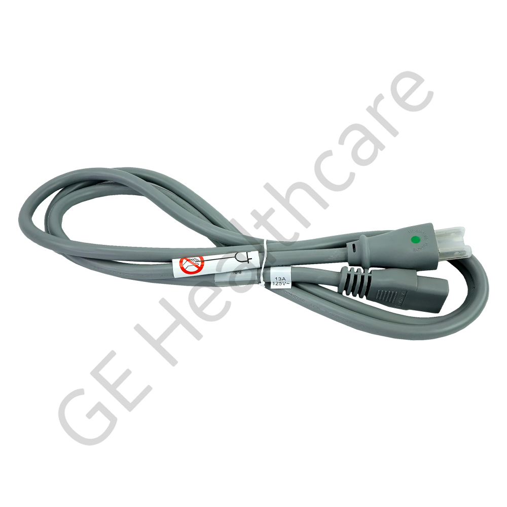 Power Supply Cord ST HOSP GRD 13A 125V 6.25ft