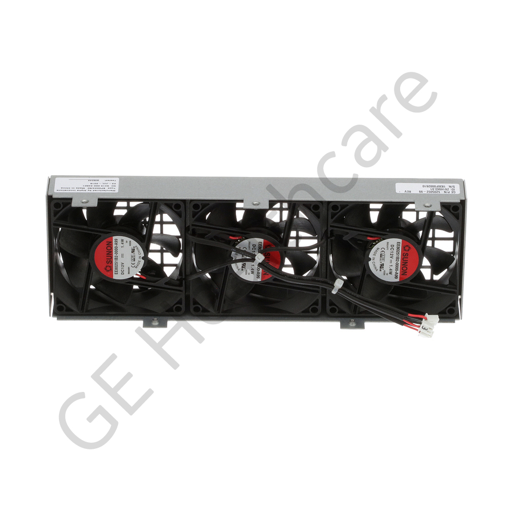 Fan Assembly for the Mitra Power Supply for LOGIQ E9