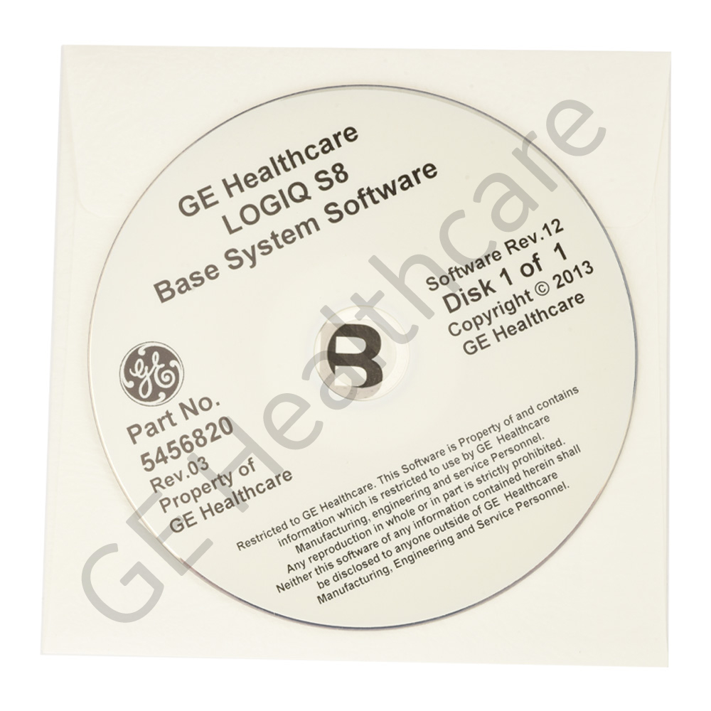 LOGIQ S8 R2 Base System Software 5456820