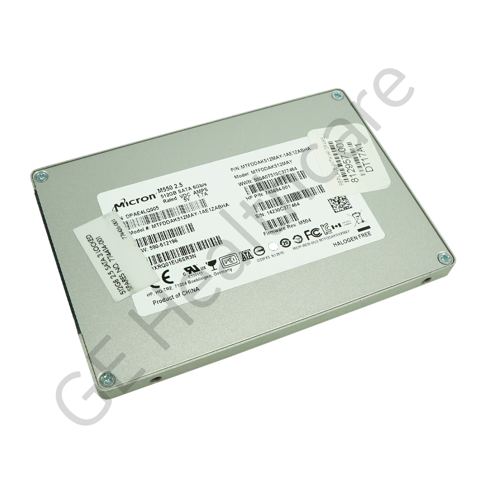 HP 512GB SATA 6Gb/s SSD