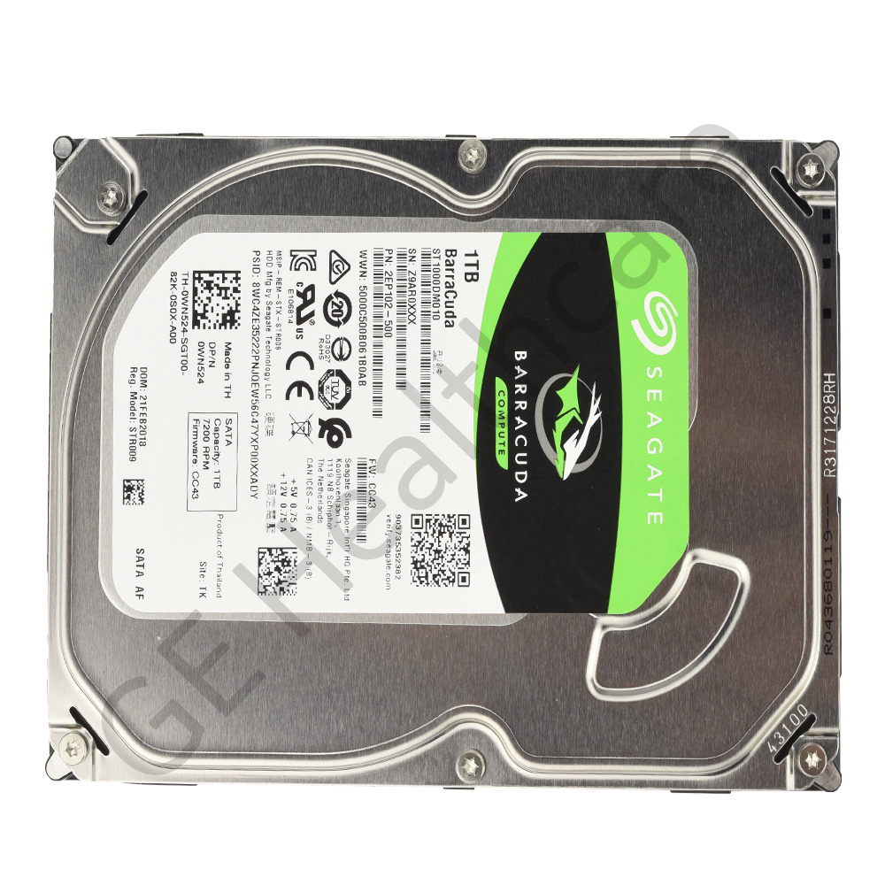 1TB 3.5" SATA Hard Disk Drive