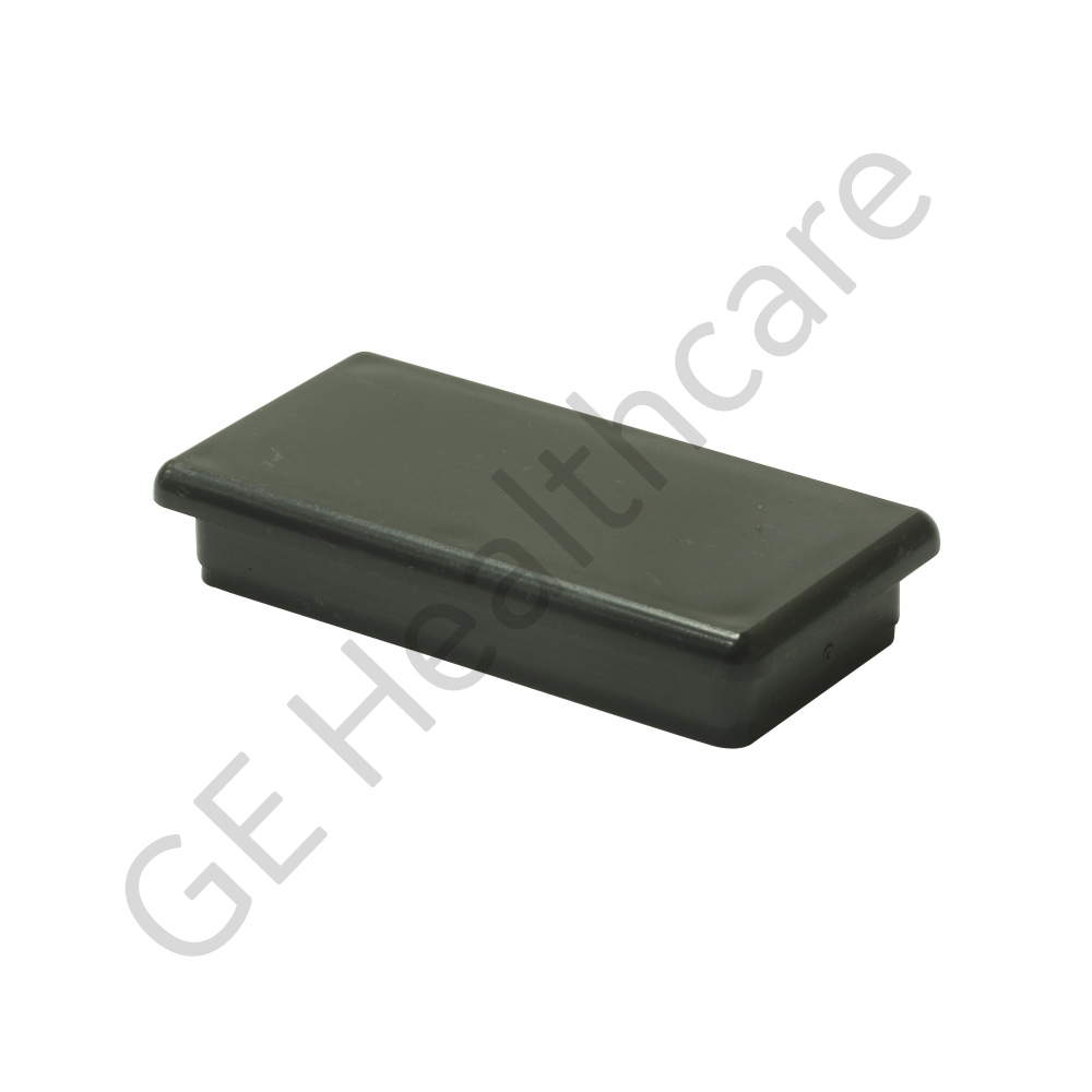 Caster Rail End Cap - Black