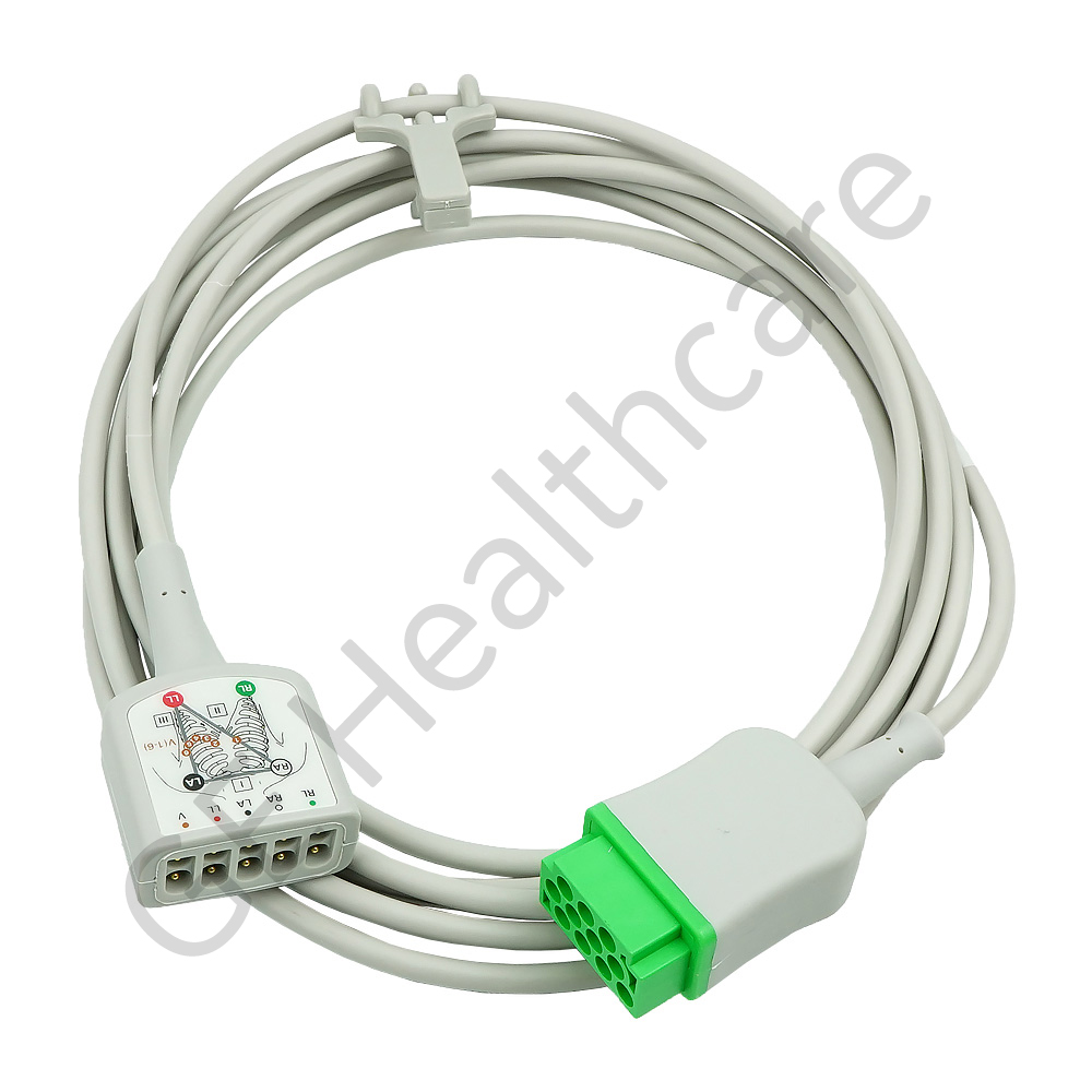 5 LEAD ECG CBL.L-3.6M-FOR USA